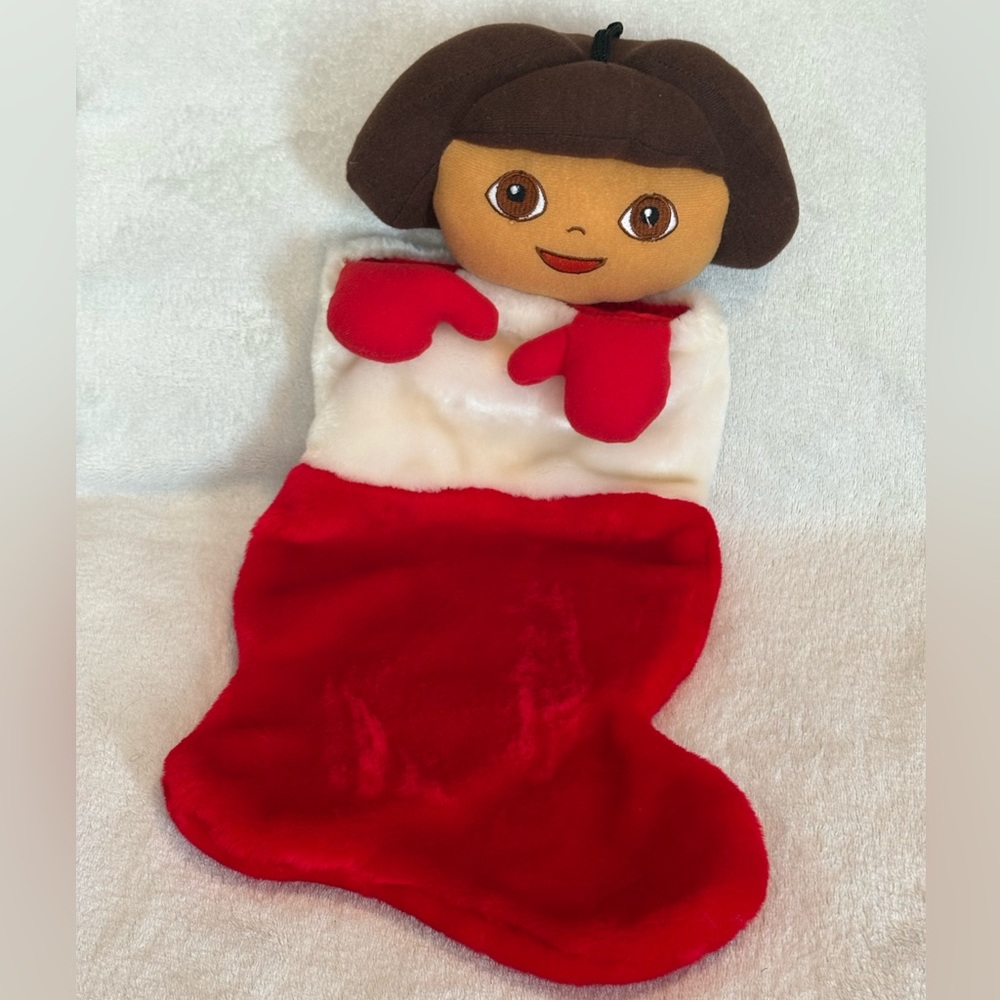 2006 Dora The Explorer Viacom International Christmas Stocking Plush 17”